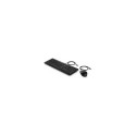 HP HP 225 USB Wired Mouse Keyboard Combo, Sanitizable/Antimicrobial - Black - US ENG