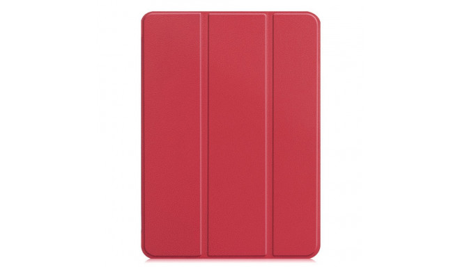 iLike Galaxy Tab S9 Ultra 14.6 Tri-Fold Eco-Leather Stand Case Coral Pink
