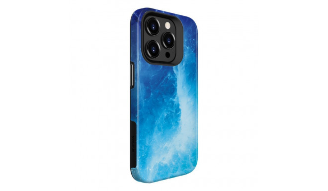 Evelatus Apple iPhone 15 Pro Armor case TPU+PC Customized Print Design Galaxy Blue