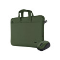 Trust NB CASE BOLOGNA 16" +MOUSE SET/GREEN 24989