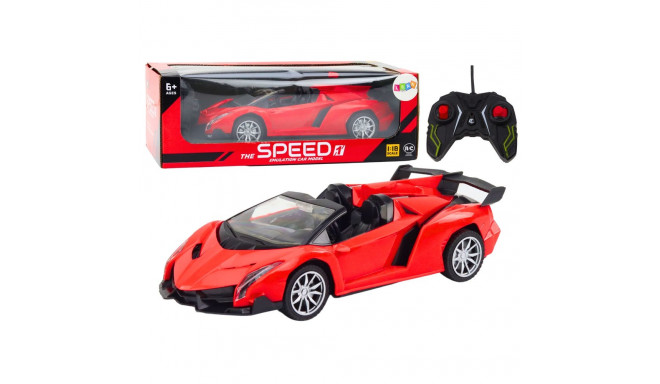 Samochód Sportowy Zdalnie Sterowany Auto RC 1:18 Czerwony