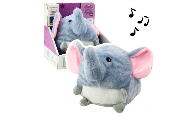 plüüsist uinuv elevant kaisuloom valgus heli hall