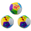 värviline pehme pallide komplekt dinosaurustega 9cm 3tk värviline pehme pallide komplekt dinosaurustega 9cm 3tk