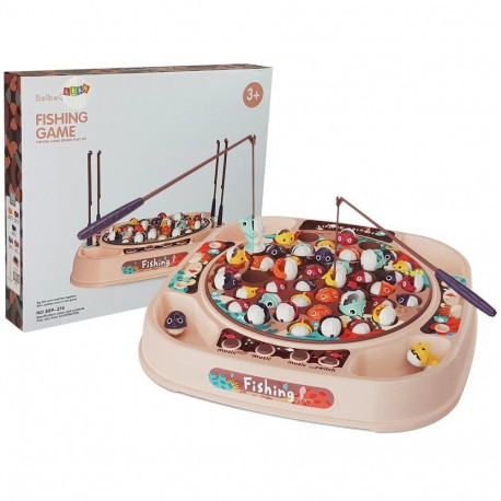 Kalapüügikomplekt osavusmäng, roosa