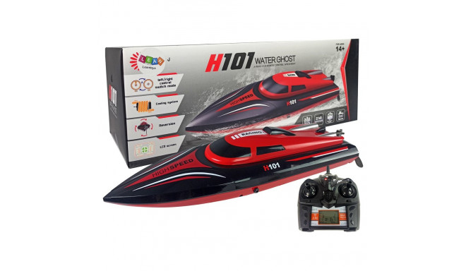 Łódź Motorówka Zdalnie Sterowana H101 Czerwona 1:48 2.4G 35 km/h