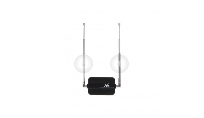 Antena TV DVB-T/T2 HEVC universaalne Maclean, võimendi, toide 5V või 12V, MCTV-986