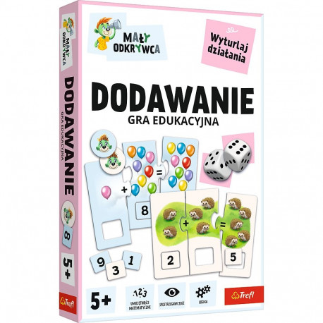Trefl laste lauamäng 02805 Väike avastaja liitmine