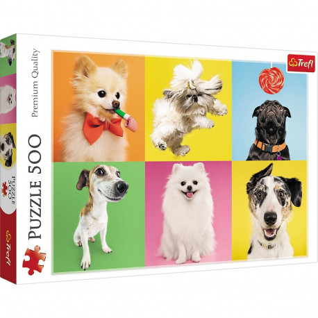 Puzzle - 500 - Psy - Trefl 37378