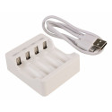 Ansmann Basic IV + 4× AA 1300mAh