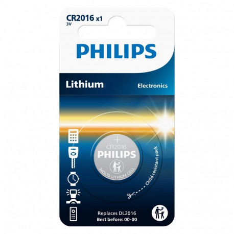 Philips CR2016/01B Mini Lithium / 1 pcs