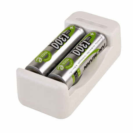 Ansmann Basic II + 2× AA 1300mAh