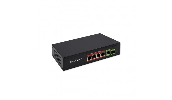 Ethernet PoE SWITCH 4x RJ45 PoE 1x RJ45Upli