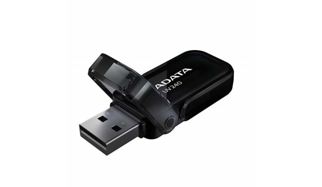 Adata mälupulk 32GB UV240 USB 2.0, must