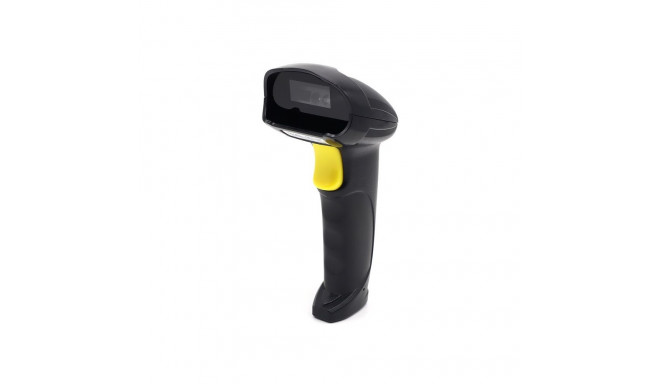 Barcode Scanner - Qoltec 50853 1D/2D USB Black