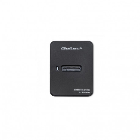 SSD Docking Station - Qoltec M.2 SATA NGFF USB Type-C 2.0/3.2 Gen 1