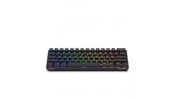 Mechanical Keyboard - SAVIO Blackout Blue, Black