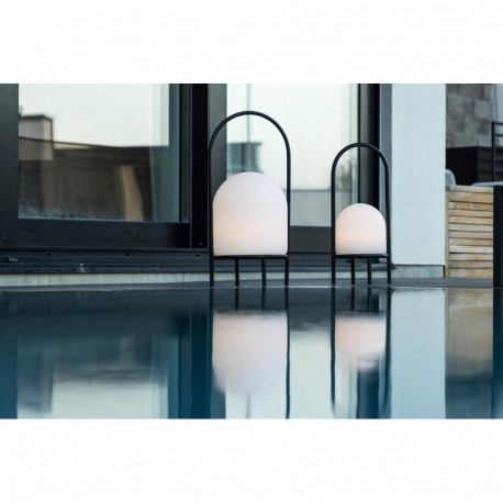 Lamp Colie, must/valge