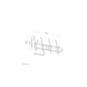 Neomounts NS-WMB200PBLACK Menuboard wall mount 40-52&quot; - tiltable - portrait