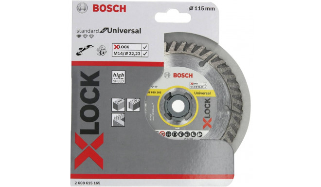 Bosch X-LOCK DIA-TS 115x22 23 universaalne