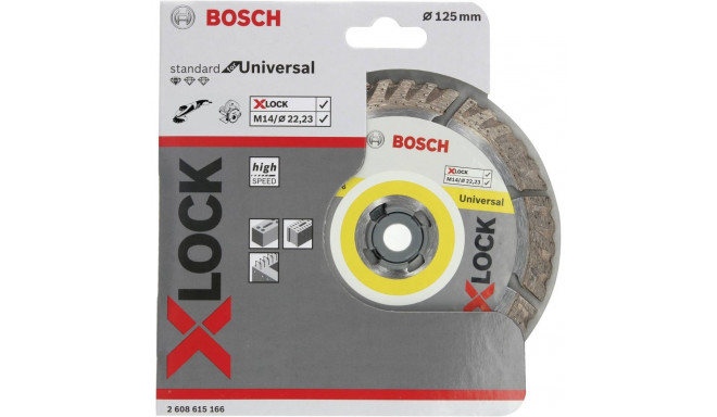 Bosch X-LOCK DIA-TS 125x22 23 universaalne