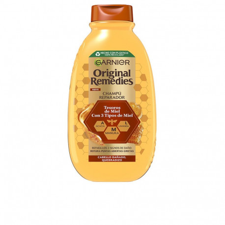 GARNIER ORIGINAL REMEDIES champú tesoros de miel 400 ml