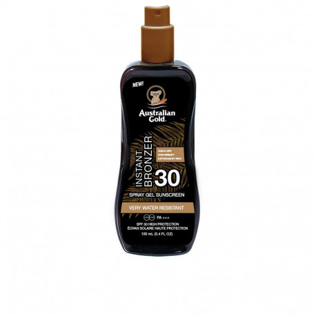 Australian Gold päikesekaitse geelsprei SPF30 isepruunistavaga 100ml