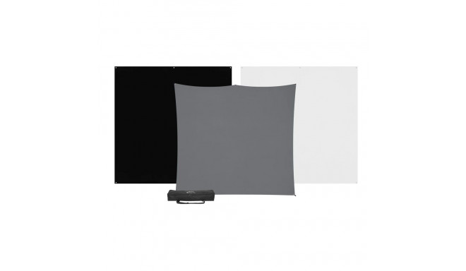 Westcott X Drop Pro 3 Pack Backdrop Kit (8x8)