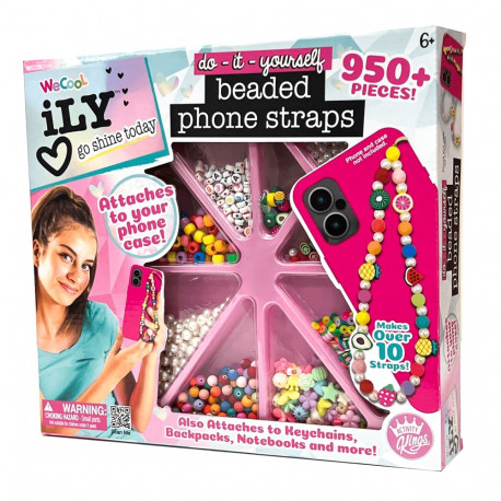 WECOOL DIY set Beaded Phone Straps