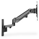 "Monitor Wandhalterung für 1 Monitor 43"" 23KG DIGITUS schwarz Gasdruckfeder DA-90428"
