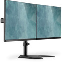 "Monitorhalterung für 2 Monitore 2x 15-32"" 2x 8KG DIGITUS schwarz Standfuß DA-90401"