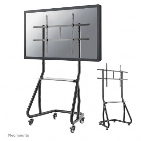 "Mobiler Bodenständer für Flachbild-Fernseher bis 100"" (254 cm) 100KG NS-M3800BLACK Neomounts"