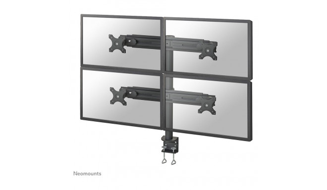 "Tischhalterung für vier Flachbildschirme bis 30"" (76 cm) 8KG FPMA-D700D4 Neomounts"