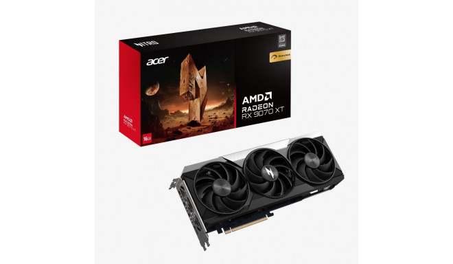 "RX 9070 XT 16GB Acer Nitro Radeon OC GDDR6 3 Fan"