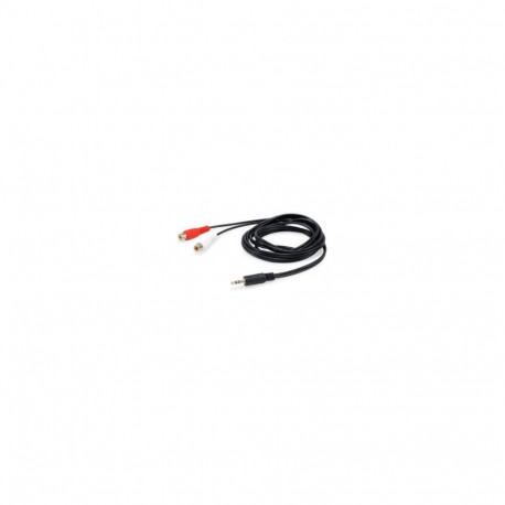 "Equip Audiokabel 3.5mm/2x RCA St/Bu 2.50m"