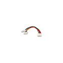 "Equip Stromkabel Y-Kabel 1x 13.3cm > 2x 13.3cm St/Bu 0.20m Polybeutel"