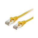 "Equip Patchkabel Cat6 S/FTP 2xRJ45 50.00m gelb LSZH Polybeutel"