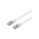 "Equip Patchkabel Cat6A U/FTP 2xRJ45 10.00m weiß Flach LSZH Polybeutel"