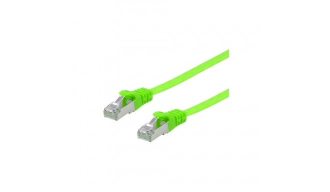 "Equip Patchkabel Cat6A U/FTP 2xRJ45 10.00m grün Flach LSZH Polybeutel"