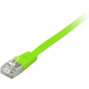 "Equip Patchkabel Cat6A U/FTP 2xRJ45 10.00m grün Flach LSZH Polybeutel"