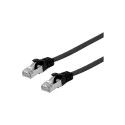 "Equip Patchkabel Cat6A U/FTP 2xRJ45 2.00m sw Flach LSZH Polybeutel"