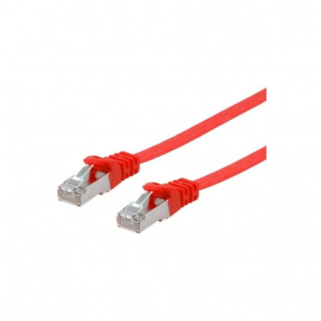 "Equip Patchkabel Cat6A U/FTP 2xRJ45 2.00m rot Flach LSZH Polybeutel"
