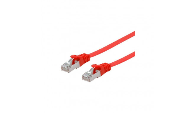 "Equip Patchkabel Cat6A U/FTP 2xRJ45 1.00m rot Flach LSZH Polybeutel"