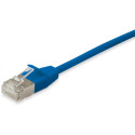 "Equip Patchkabel Cat6A F/FTP 2xRJ45 0.50m blau Slim LSZH Polybeutel"