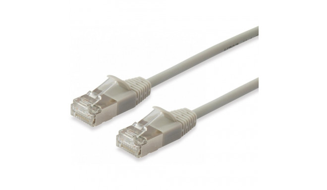 "Equip Patchkabel Cat6A F/FTP 2xRJ45 10.00m beige Slim LSZH Polybeutel"