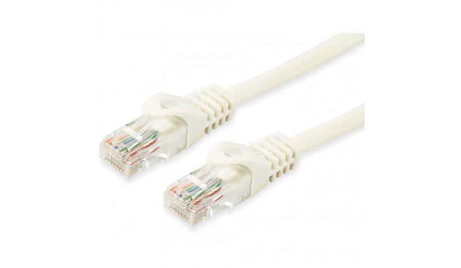 "Equip Patchkabel Cat6A U/UTP 2xRJ45 5.00m weiß LSZH Polybeutel"