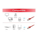 "Equip Patchkabel Cat6A S/FTP 2xRJ45 30.00m rot LSZH Polybeutel"