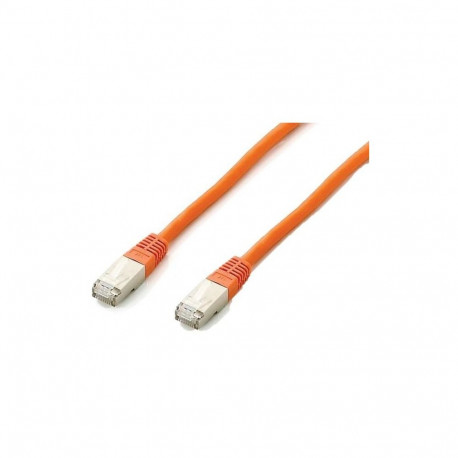 "Equip Patchkabel Cat6A S/FTP 2xRJ45 1.00m orange Plat.LSZH Polybeutel"