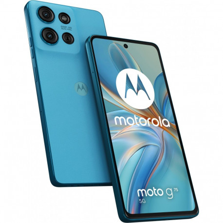 "Motorola moto g75 5G aqua blue"