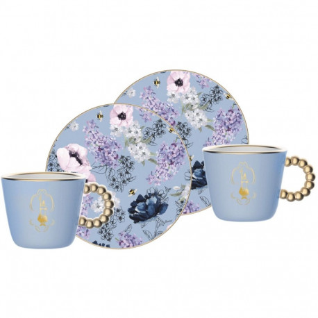 "Bialetti Set 2 Tassen inkl. Untertassen Bridgerton"