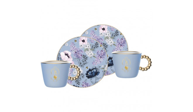 "Bialetti Set 2 Tassen inkl. Untertassen Bridgerton"